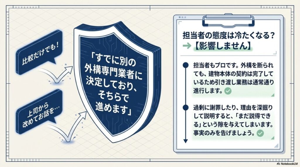 断った後の担当者の態度は冷たくなる？しつこい引き止めへの上手な対処法