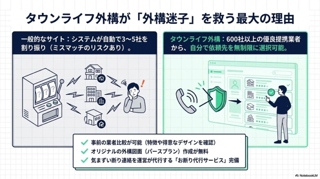 タウンライフ外構が外構迷子を救う最強のサイトである理由