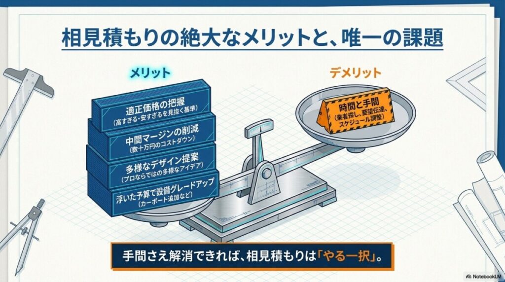 外構相見積もりのやり方の最大のメリットは適正価格の把握とコスト削減