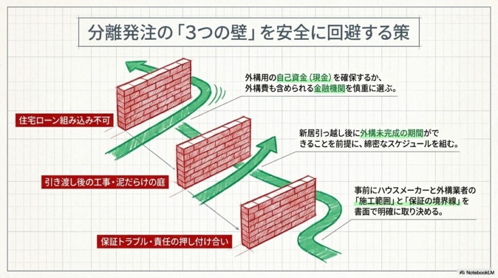 ハウスメーカーを通さない「分離発注」の最大のメリットと値引き効果