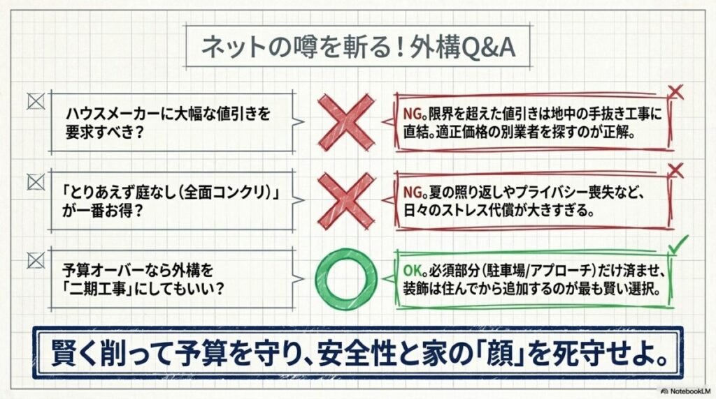「外構 高すぎる」によくある質問・失敗事例Q&A