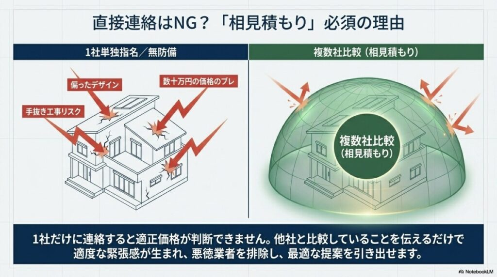 直接連絡はNG？愛知県の外構工事で相見積もりが絶対に必須な理由