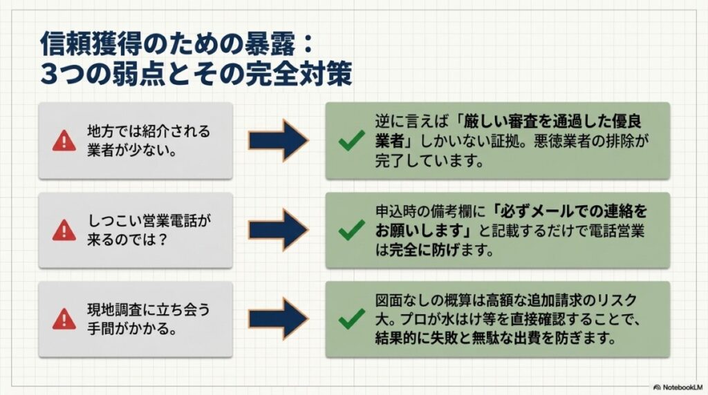 信頼獲得のため暴露！タウンライフ外構の弱点・デメリットと利用前の注意点