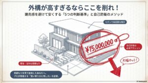 外構が高すぎるならここを削れ！建売感を避けて安くする5つの判断基準